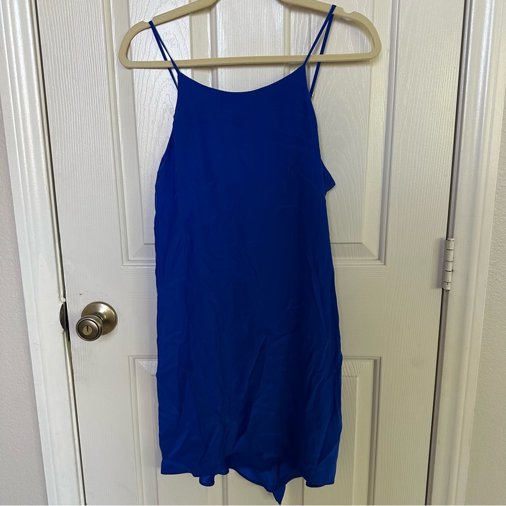 NWT Amanda Uprichard Lola Dress 100% silk Vacation Wedding